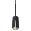 FLOWER BLACK GOLD LAMPA WISZĄCA 1xGU10