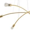 HELIX GOLD LAMPA WISZĄCA 6xE27