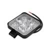 Lampa LED Robocza 10-30V 27W 9LED kwadratowa WR