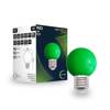 Lampa LED kolor GREEN  E27 2W