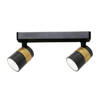 Lampa sufitowa Anillo 2xGU10 spot czarny