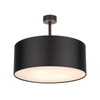 Lampa sufitowa RONDO Black 4xE27