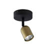 Lampa sufitowa TOP Black/Gold 1cGU10