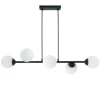 Lampa wisząca 6xE27 PALLE Black