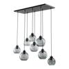 Lampa wisząca CUBUS GRAPHITE 8xE27