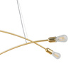 Lampa wisząca HELIX GOLD 4xE27