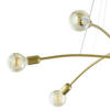 Lampa wisząca HELIX GOLD  6xE27