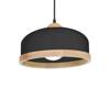 Lampa wisząca STUDIO BLACK 1xE27 czarna