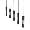 Lampa wisząca VIVIEN Black/Gold 5xGU10