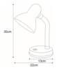 Lampka biurkowa K-MT-203 SREBRNY z serii CARIBA