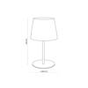 Lampka nocna MAJA Gray E27