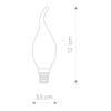 Nowodvorski Żarówka BULB VINTAGE LED E14, 4W 9793