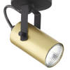 REDO BLACK/GOLD LAMPA SUFITOWA 1 PŁ GU10